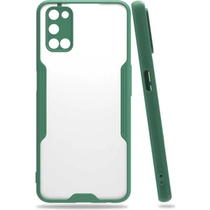 ZORE Oppo A72 Kılıf  Parfe Kapak-Koyu YEŞIL-8682314068840-TCHS46030