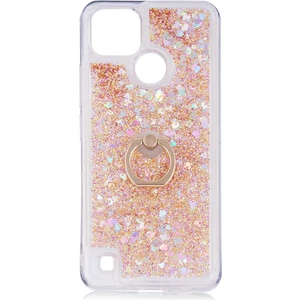 ZORE Realme C21 Kılıf  Milce KAPAK-GOLD-8682314142311-TCHS56736