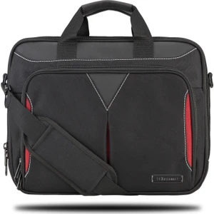 Taranto VP3000 15.6 Inch Su Geçirmez Kumaş , Laptop ,notebook El Çantası-Siyah