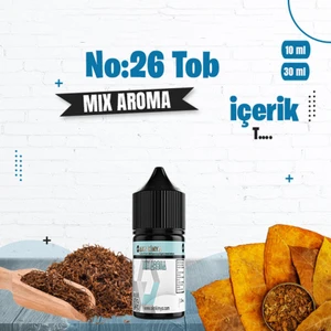 Akn Kimya No 26 Tob Yoğun Dıy Kit Gıda Aroması %25 Oranda Aroma İçerir (Hazır Değildir )