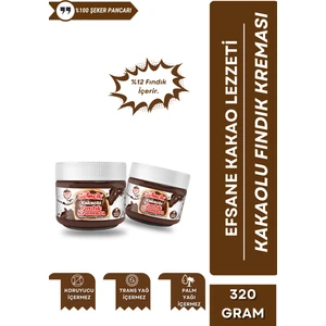 Kakaolu Fındık Kreması 320 gr Kavanoz
