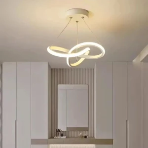 Modern Alize Ultra Power Beyaz Ledli Avize Sarkıt Tekli Avize