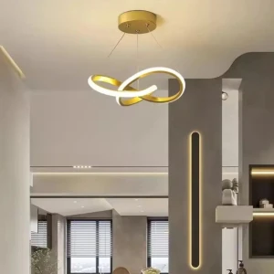 Modern Alize Ultra Power Beyaz Ledli Avize Sarkıt Tekli Avize