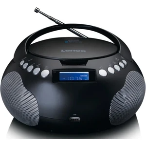 SCD-331BK - USB ve Bluetooth® Özellikli Taşınabilir Radyo/cd/mp3 Çalar - Pil ve Şebeke Elektriğiyle Çalışan Radyo