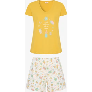 Little Things Şortlu Çok Renkli Pijama Takımı