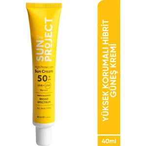 The Sun Project Yüksek Korumalı Güneş Kremi High Protection Sun Cream 50+ SPF PA++++ 40 ml