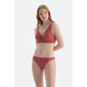 Kiremit Düşük Bel Bikini Alt