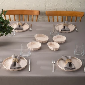 Cozy 14 Parça 6 Kişilik Kahvaltı Takımı Pembe