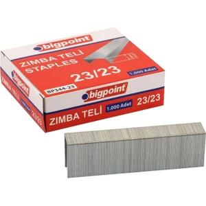 | Zımba Teli No: 23/23, 1000 Adet, 230 Sayfaya Kadar Zımbalamaya Uygun