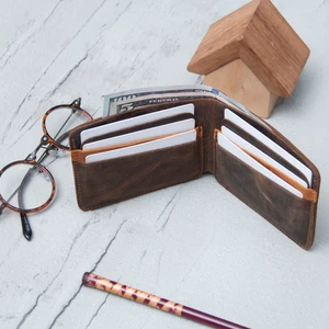 Anahtarlık Hediyeli Cüzdan Seti Raw Wallet 6 Kart 1 Para Bölmeli Özel Tasarım %100HAKIKI Deri Cüzdan Kullandıkça güzelleşen cüzdan