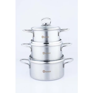 Mini Tencere Seti Inox (12-14-16)