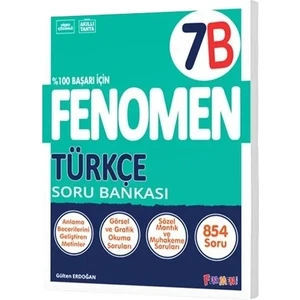 Fenomen Yayıncılık Fenomen 7. Sınıf Türkçe Soru Bankası (B)