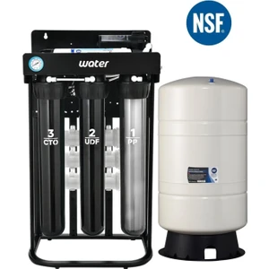 Sanayi Tipi Su Arıtma Cihazı Günde 2000 Lt Kapasiteli 80 Lt Çelik Depolu