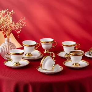 Çırağan 6 Kişilik Kahve Fincan Takımı