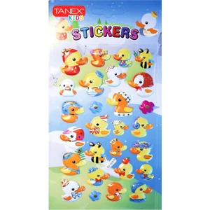 Kids Sticker Puffy Sevimli Ördekler Serisi 33 Parça (26159)