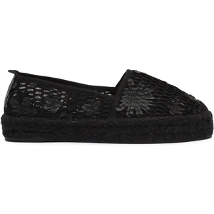 Kadın Siyah Desenli Espadril 25SFD20726F