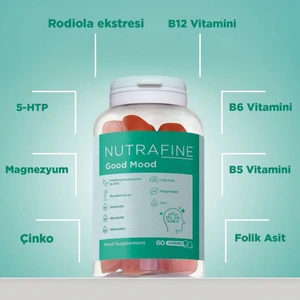 Good Mood Gummy, Duygu Durumu Destekleyici, 5-Htp & Rodiola Içerikli Vitamin Gummies