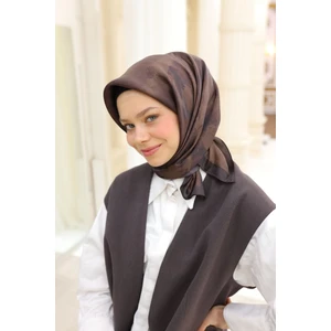 Silk Home Acı Kahve Silk Home Shiny Eşarp