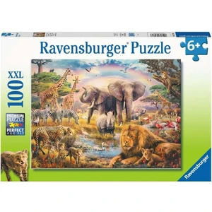 Ravensburger 132843 100 Parçalı Puzzle Vahşi Hayvanlar
