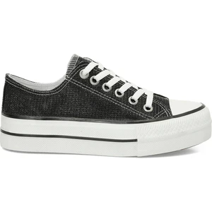 24S-048 5fx Siyah Kadın Sneaker