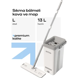 Tablet Mop Temizlik Seti Yeni Nesil Paspas Large