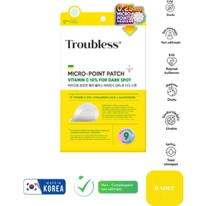 Micro Point Patch C Vit Hyaluronik Asit Glutatyon Kore Bandı 9'Lu
