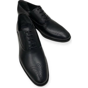 Şık Kundura Özel Üretim El Işçiliği Iç Dış  Deri Erkek Ayakkabı