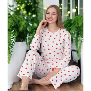 Suprem Kadın Uzun Kollu Pijama Takımı