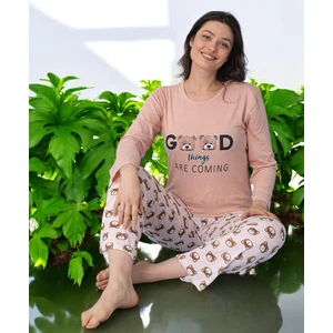 Suprem Kadın Uzun Kollu Pijama Takımı