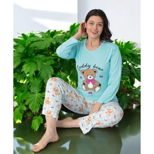 Suprem Kadın Uzun Kollu Pijama Takımı