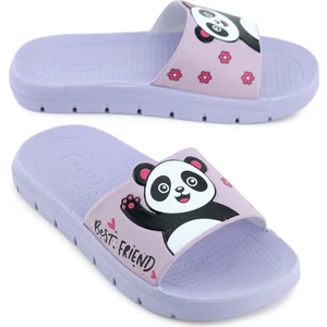 Kız Çocuk Yazlık Pu Islak Zemine Uygun Ev Banyo Bahçe Havuz Terlik