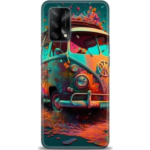 Oppo A74 Ile Uyumlu Hd Baskılı Silikon (Ortasertlikte) Kılıf  -  573