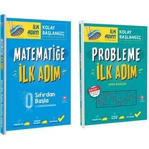 Ilk Adım Yayınları Tyt Matematiğe ve Probleme Ilk Adım Seti 2 Kitap