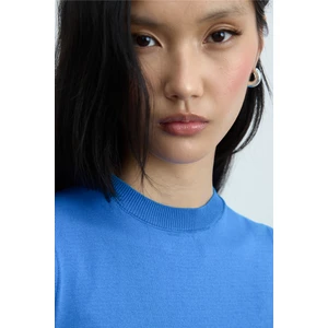 Suud Collection Mavi Lea Triko Bluz