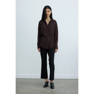 Suud Collection Siyah Janet Flare Pantolon