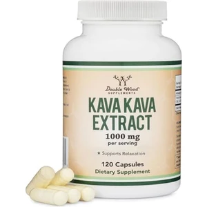 Double Wood Kava Kava Extract 1000 Mg 120 Caps