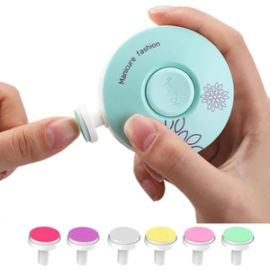 6 Başlıklı Pilli Tırnak Törpüsü ( Bebekler Kullanılabilir )