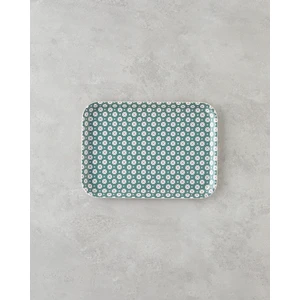 Verdant Melamin Kaydırmaz Tepsi 20X28,5 cm Yeşil