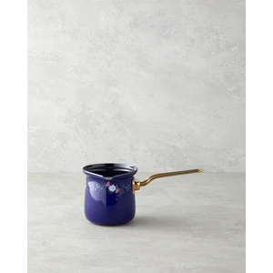 Azure Bloom Emaye Cezve 10 cm Lacivert