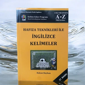Hafıza Teknikleri İle İngilizce Kelimeler - Hakan Bayhan (3 cilt tek kitapta, 768 sayfa)
