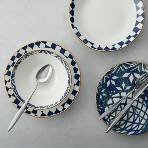 Organik 24 Parça 6 Kişilik Yemek Takımı DB1313