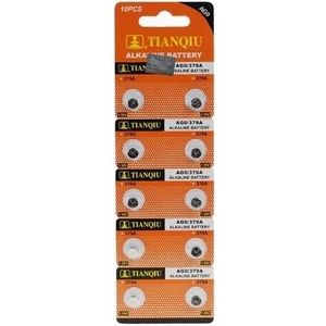 KENPAZAR Tıanqıu Ag0 LR69/LR521/379 Alkalin 10'lu Düğme Pil