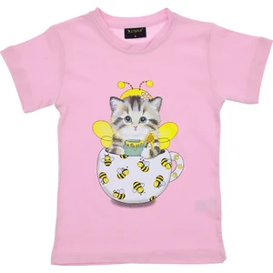 Kız Çocuk T-Shirt Baskılı