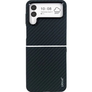 Samsung Galaxy Z Flip 4 Uyumlu Karbon Seri Arka Koruma Kılıf