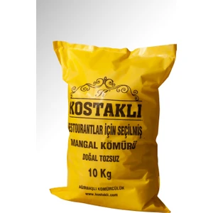 Meşe Mangal Kömürü Restoranlar Için Seçilmiş 10 kg
