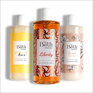 The Bath Factory Duş Jeli Seti (Liberty - Gold Aura - Vanilya) ( 3  x 400 Ml)