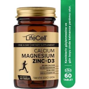 Life Cell Calcium - Magnesium - Zinc D3 - Takviye Edici Gıda