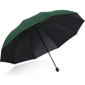 De Beers 130CM/51.18 Inç Yüksek Kaliteli On Kemikli Şemsiye Güçlendirilmiş Şemsiye Çerçevesi Güçlü Su Geçirmez Rüzgar Geçirmez Manuel Büyük Şemsiye (Yurt Dışından)