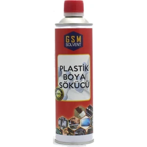 GSM Solvent Plastik Boya Sökücü 600 ml