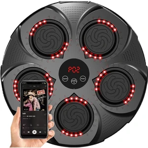 Akıllı Boks Egzersiz Aleti - Bluetoothlu Boks Makinesi - Müzikli Boks Eğitim Tahtası